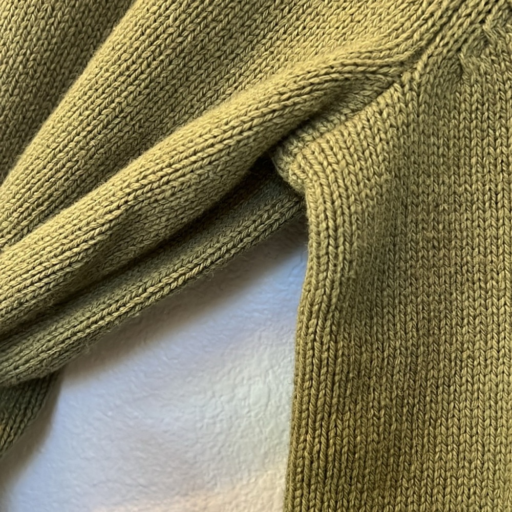 Madewell Dotted Eaton Puff-Sleeve Pullover Sweater in Cotton-Merino Yarn - Picture 3 of 4